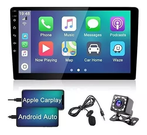 Radio Carplay Inalámbrico/androidauto Wifi 9 Pulgada +camara