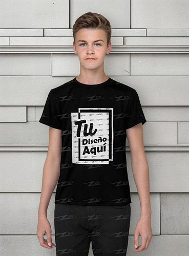 Playera Talla Juvenil Personalizable