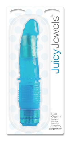 Vibradores Juicy Jewels Orgasmo Sexshop Consolador Protesis Color Celeste