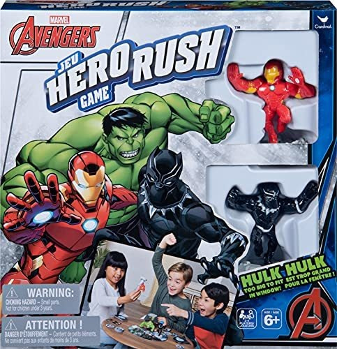 Cardinal Games Marvel's Avengers Hero Rush Juego De Mesa, M