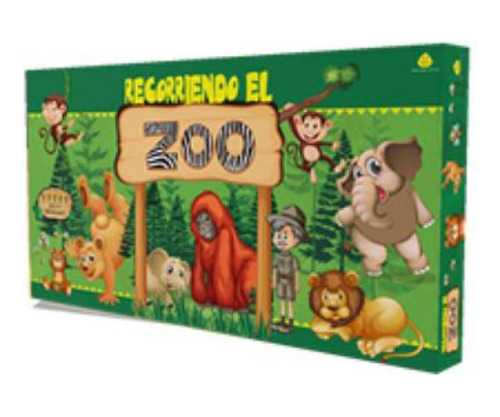 Juego Recorriendo El Zoo 37x20x3,5 Cm Yuyu - 976