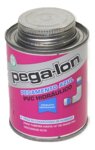 Imagen 2 de 4 de Pegamento Pvc Para Uso Hidráulico Caja Con 4 Botes De 250 Ml