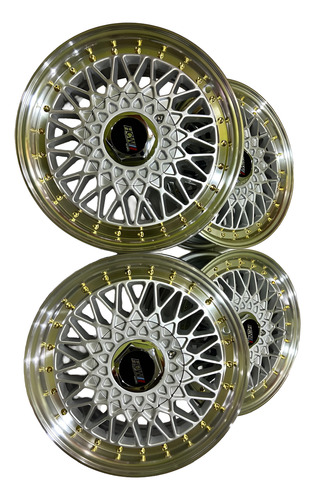 Rines Deportivos 14x5.5 4/100/114.3 Bbs Cromado