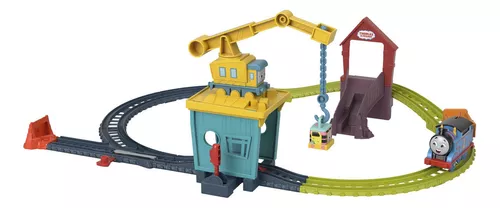 Thomas Trem Set Importado 11 Peças de Metal, Uma Estação Interativa e  Muitos Trilhos, Brinquedo Thomas-Trem Usado 76288392