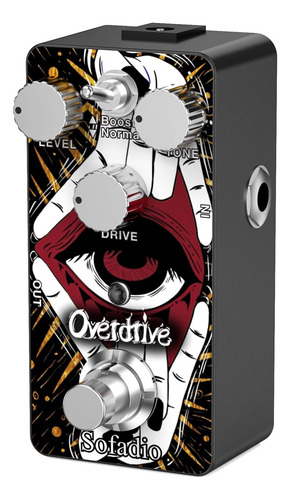 Pedal De Sobremarcha De Guitarra Sofadio, Verdadero Bypass D