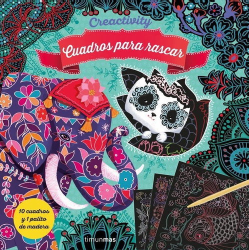 Creactivity. Animales Del Mundo. Cuadros Para Rasc, De Vvaa. Creativity, Vol. 1. Editorial Timun Mas Infantil, Tapa Blanda En Español