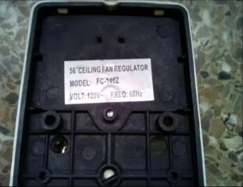 Control Ventilador De Techo Westinghouse