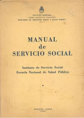 Valentina Maidagan De Ugarte: Manual De Servicio Social (Usado)
