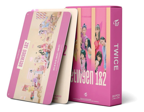 Photocard Kpop Twice Between 1&2  55 Tarjetas 