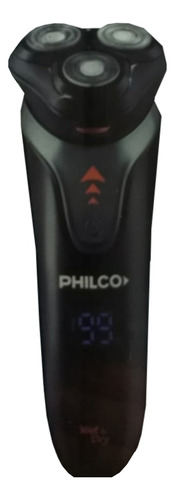 Philco Afeitadora Turbo Recortador De Patillas 94ae5305pp Color Negro