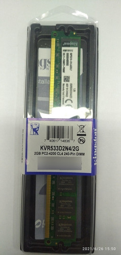 Memoria Ram Ddr2 2gb 4200/533 Pc