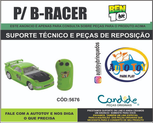 B-racer 5676 - Ben 10 - Consulta Para Peças