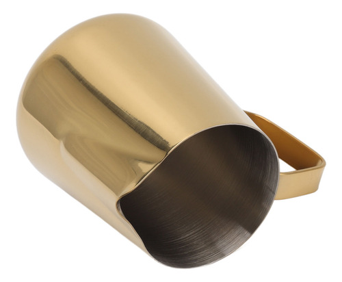 Jarra De Café Espumosa Golden Milk Pitcher De Acero Inoxidab