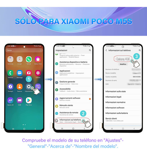 Pantalla Táctil Lcd Para Xiaomi Poco M5s 2207117bpg