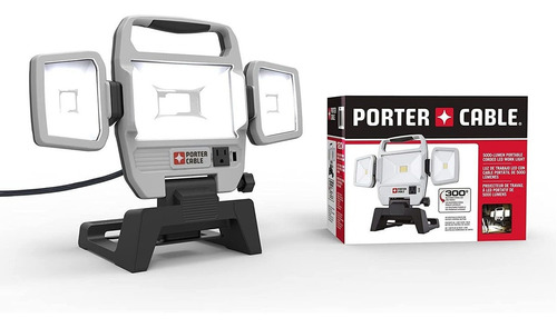 Porter-cable 50w 5000-lumen Max Luz De Trabajo Led Portatil