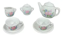 Comprar Set Mini Vajilla Porcelana Juego De Té Niños Niñas Juguete 