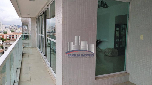 Imagem 7 de 30 de Apartamento À Venda, 154 M² Por R$ 1.180.000,00 - Ponta Da Praia - Santos/sp - Ap2798
