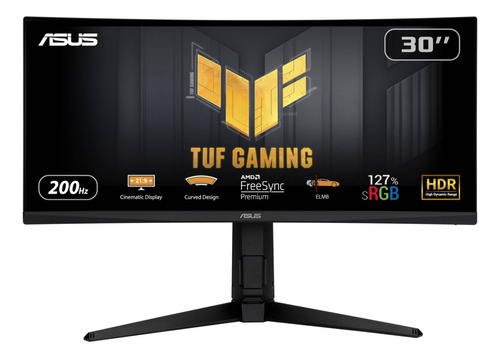 Tuf Gaming Vg30vql1a Monitor 29.5  Curved Ultrawide