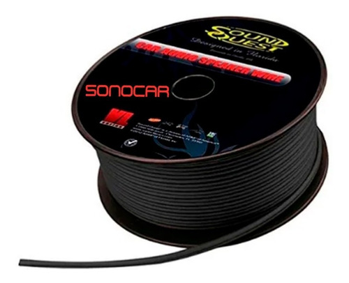Cable Parlante 12ga X Metro Sound Quest Ssvls12bk/1 Sonocar