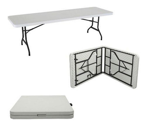 Mesa Plegable Lifetime 80219 Tipo Portafolio 244 X 76 Cms