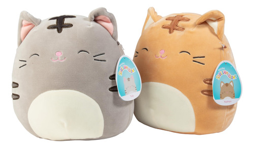 Squishmallow 8 Cat Recebe 12 Estilos Ilustrados Fofos