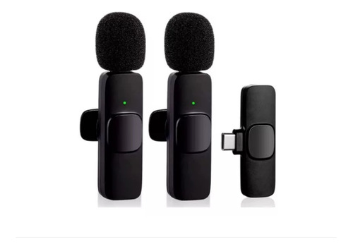 2 Microfonos Inalambricos Influencer Videos + Adaptador C