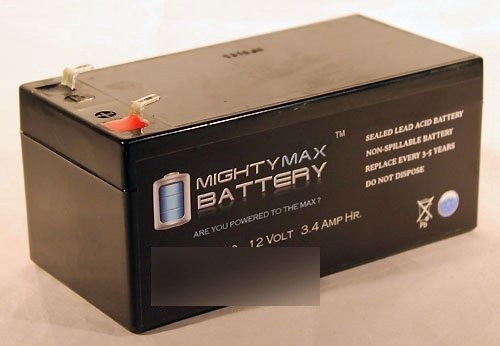Bateria Recargable Ups Apc 350va Mightymax Battery 12v 3.4ah