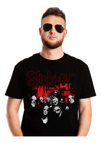 Polera Slipknot Band Photo Rock Abominatron