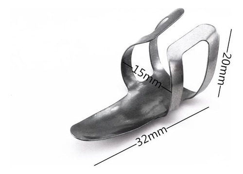 PĂșas Ajustables De Acero Inoxidable Para Guitarra, Ukelele Y