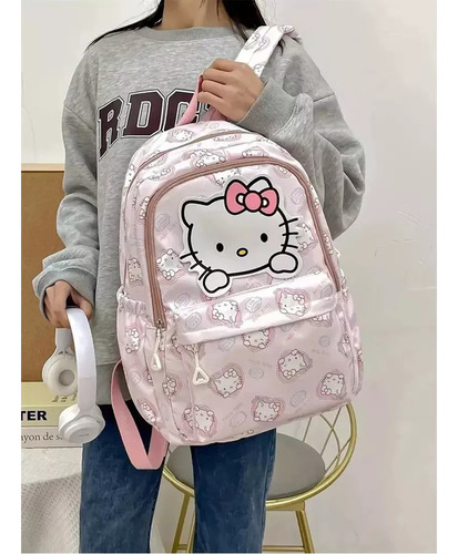 Mochila Escolar Sanrio Hello Kitty Cinnamoroll Melody Kuromi