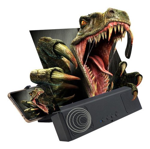 Amplificador Portátil De Pantalla De Teléfono 12p Con Audio!