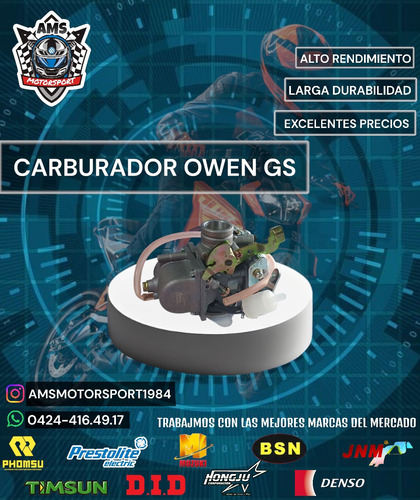 Carburador Owen Gs 