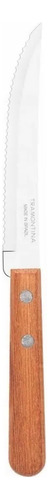 Set 48 Cubiertos Tramontina Dynamic Mango De Madera Original Marrón