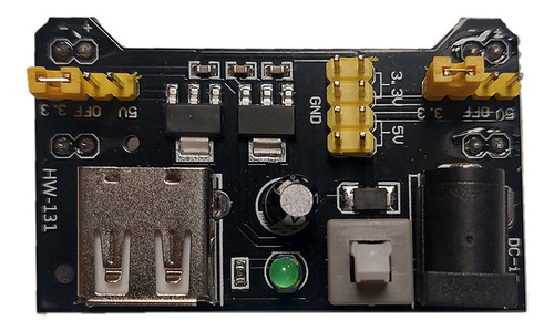 Fuente Poder Mini Protoboard Mb102 Salida 5v 3.3v