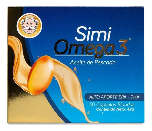 Omega 3 Simiomega 1000mg 30 Capsulas  