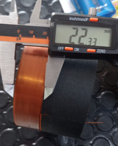 Kit Reparacion Para Bocina Krack Kpa-18b Con Bobina Kapton