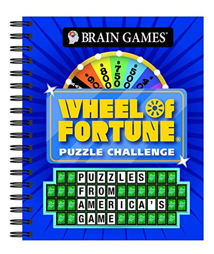 Book : Brain Games - Wheel Of Fortune Puzzle Challenge -...