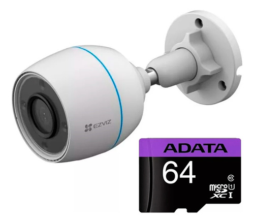 Camara De Seguridad Ezviz H3c Hd + Memoria Sd 64gb Pcreg