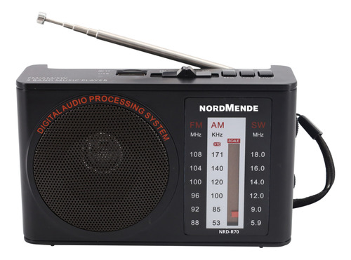 Radio Nordmende Portatil Am/fm Recargable Nrd-r70