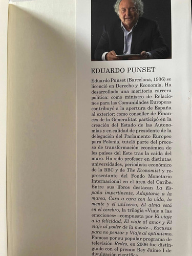 Lo Que Nos Pasa Por Dentro. Eduardo Punset