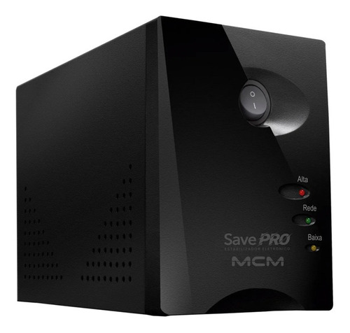 Estabilizador Mcm Save Pro 1000va 115/220v Est0015 Preto