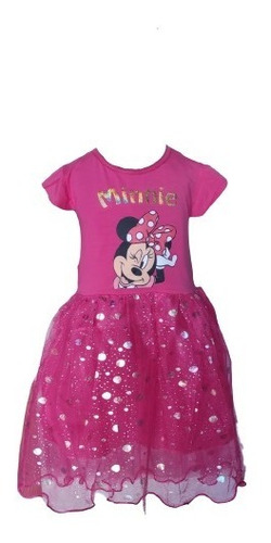 Hermoso Vestido Minnie Mouse Tutú / Vestido Niña