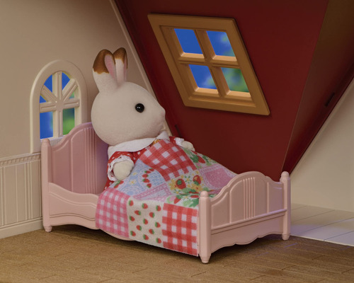 Calico Critters Red Roof Cozy Cottage Con Figura,yaccesorios