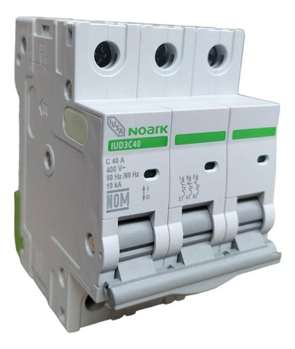 Interruptor Termomagnético Din 3 Polos, 40 A