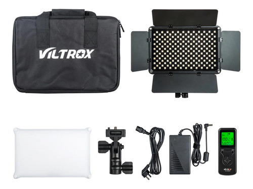 Imagem 3 de 4 de Iluminador Led Viltrox Vl S192t - 3300-5600k 45w C/ Fonte