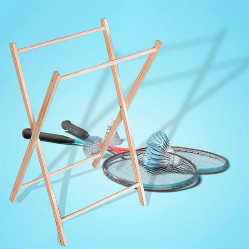Organizador De Almacenamiento De Racket Badminton