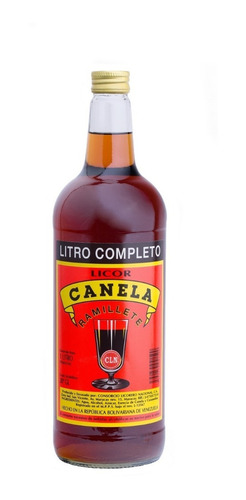 Canelita Licor Seco Canela Ramillete Botella 1 Litro Cln
