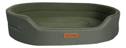 Cama Ovalada Para Cachorros, Cama Lavable Para Verde Xl