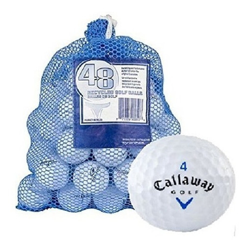 Pelotas De Golf Recicladas De Grado B Callaway (paquete 48)