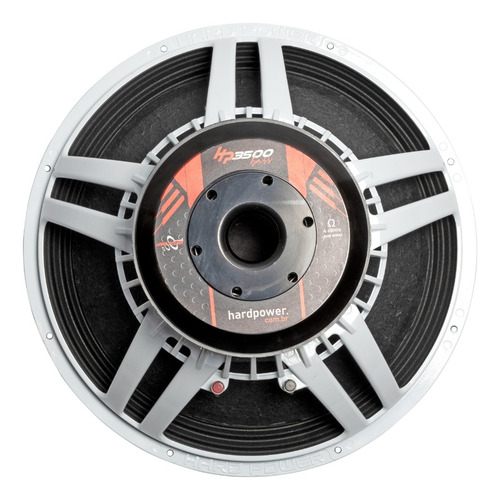 Subwoofer Grave Hard Power Hp 3500 Bass 3500w Rms 18 4 Ohms Cor Branco